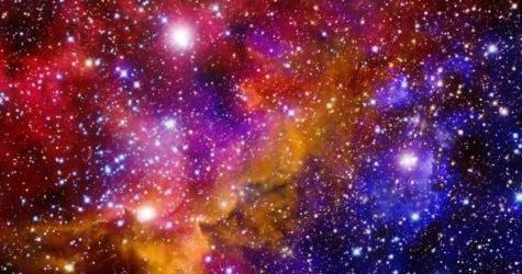 stellar field with nebulae
